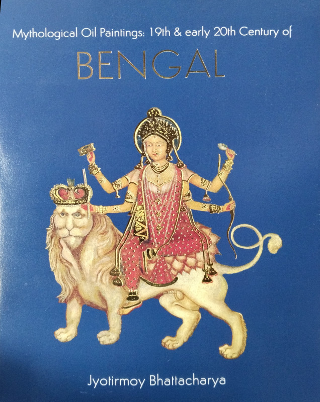 Mythological Oil Painting : 19th & early 20th Century Of Bengal