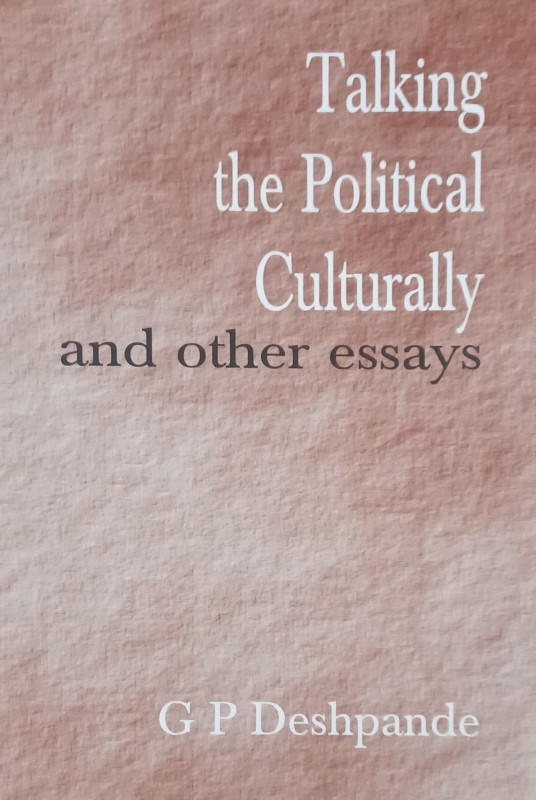 TALKING THE POLITICAL CULTURALLY